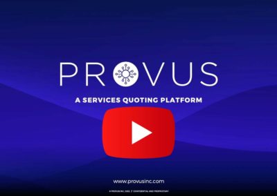 Provus Product Demo