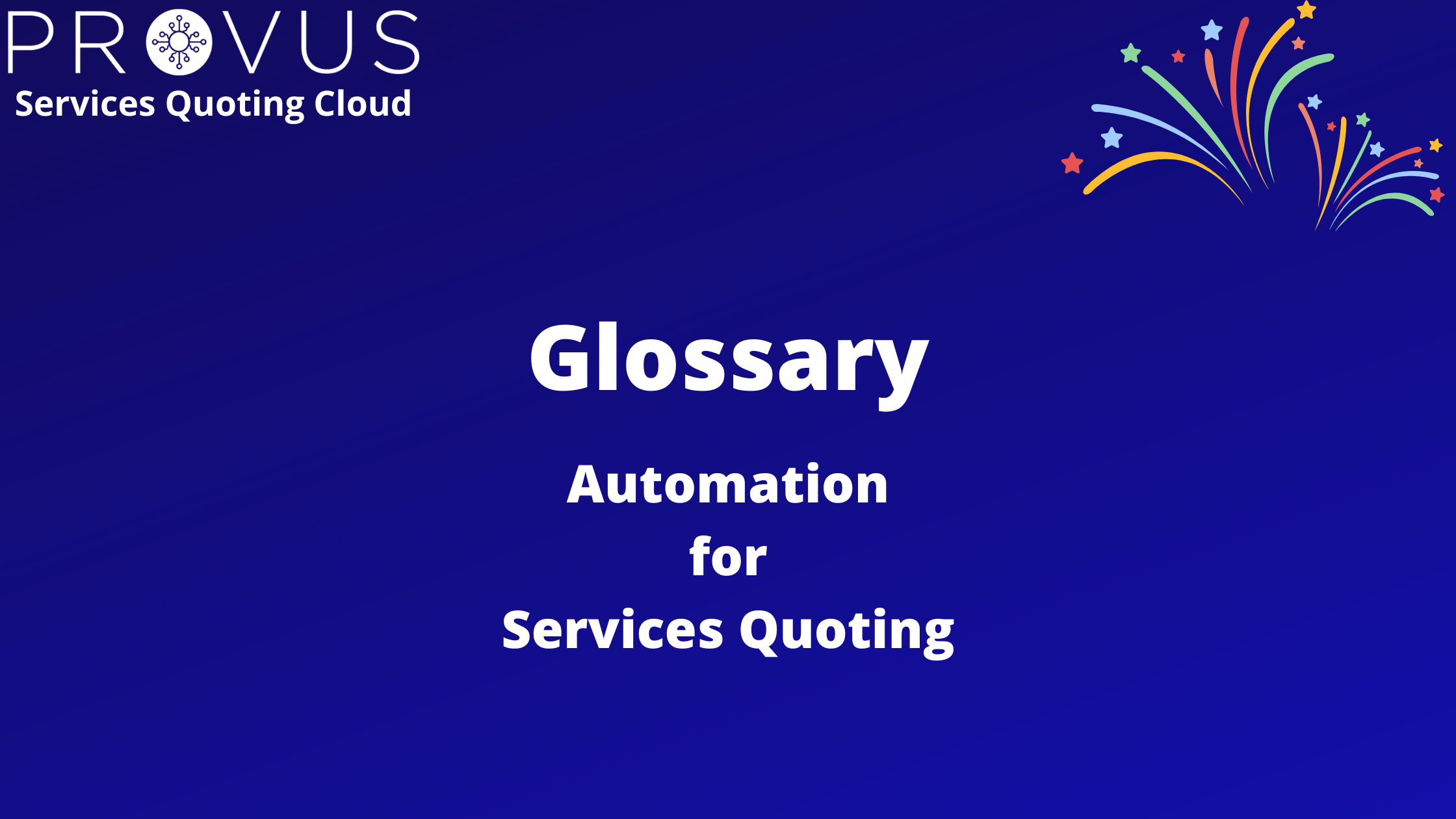 Automation for services quoting