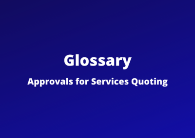 Approvals for Services Quoting