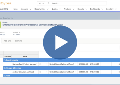 Product Demo: Provus and Salesforce Revenue Cloud Integration