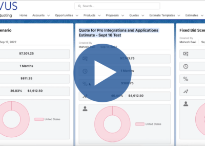 Product Demo: Provus Services Quoting and Salesforce Opportunity Integration