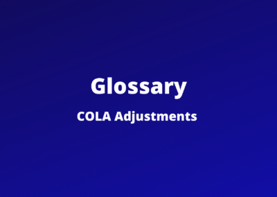 COLA Adjustments