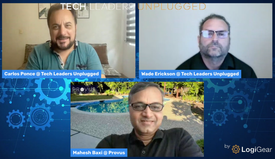 Tech Leaders Unplugged Podcast on AI-Led Services Quoting