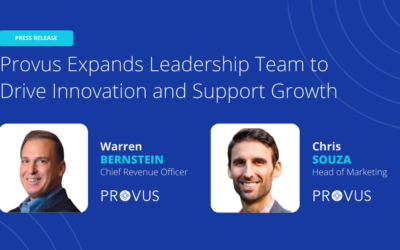 Provus Expands Leadership Team to Drive Innovation and Support Growth