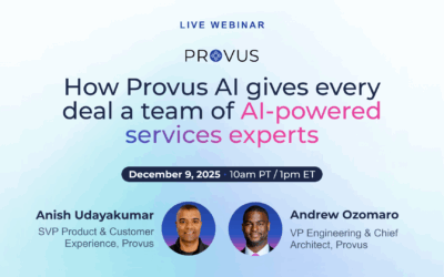 How Provus AI gives every deal a team of AI-powered services experts